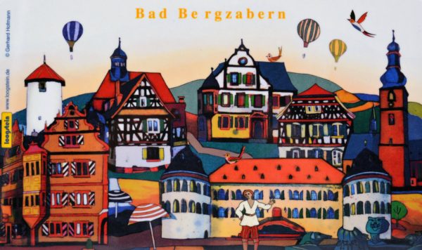 Vesperbrettchen "Bad Bergzabern"